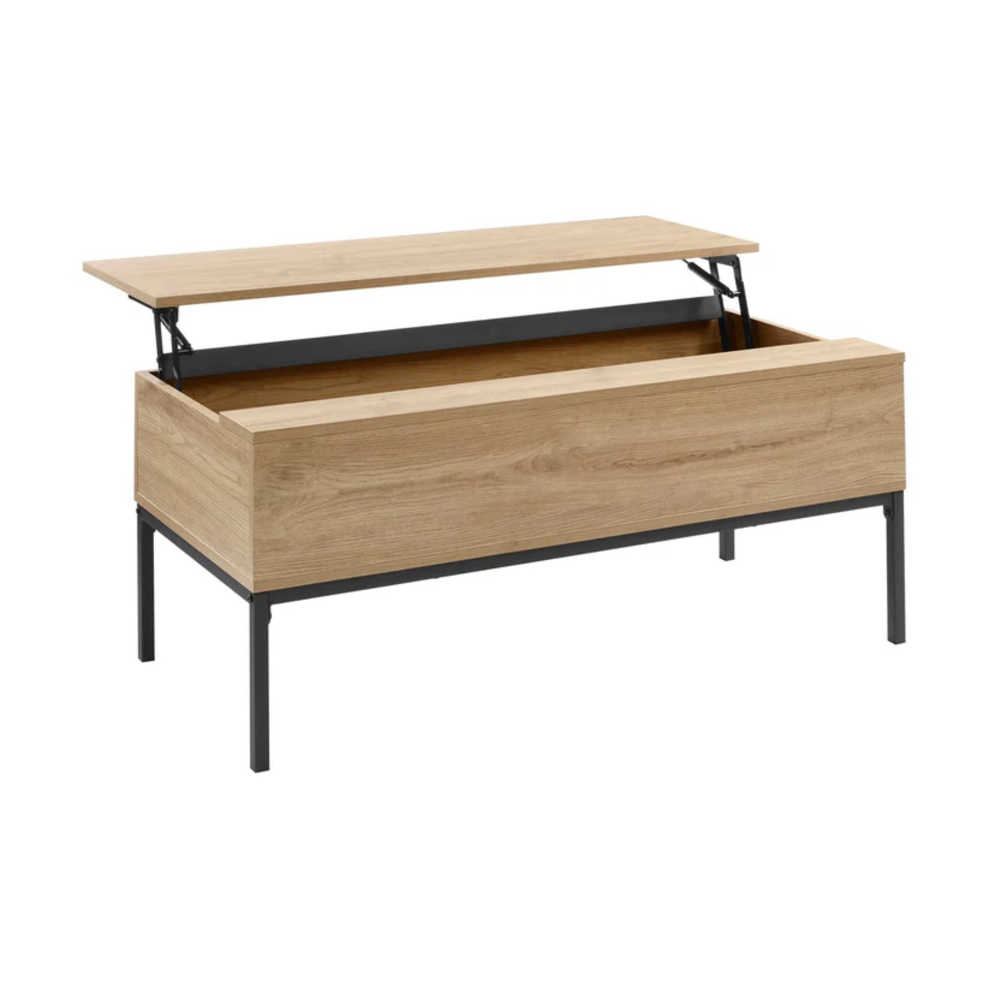 DUSK Willow Coffee Table Desk - Oak Effect