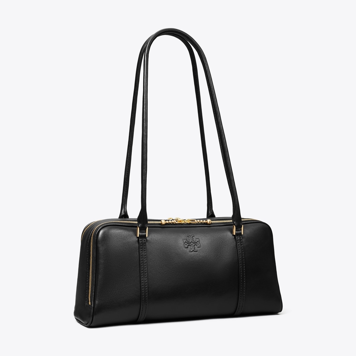 Small Marshmallow Satchel in Black, Size Os