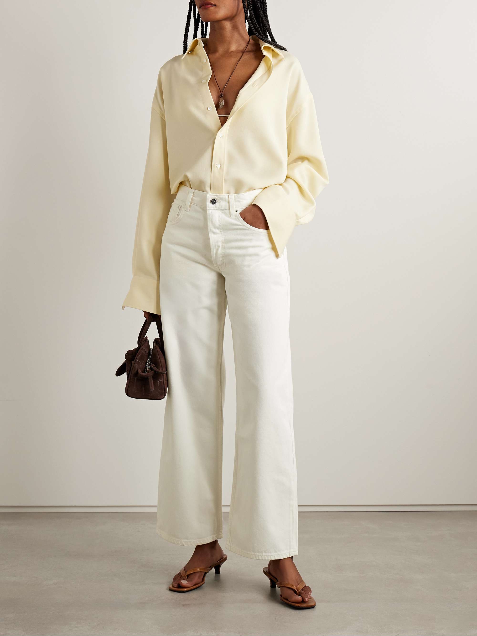 Manon High-Rise Straight-Leg Recycled Jeans