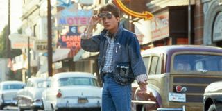 Michael J. Fox in Back To The Future