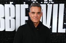 Robbie Williams attends the pop-up launch of new Netflix Documentary Series "Robbie Williams" at the London Film Museum