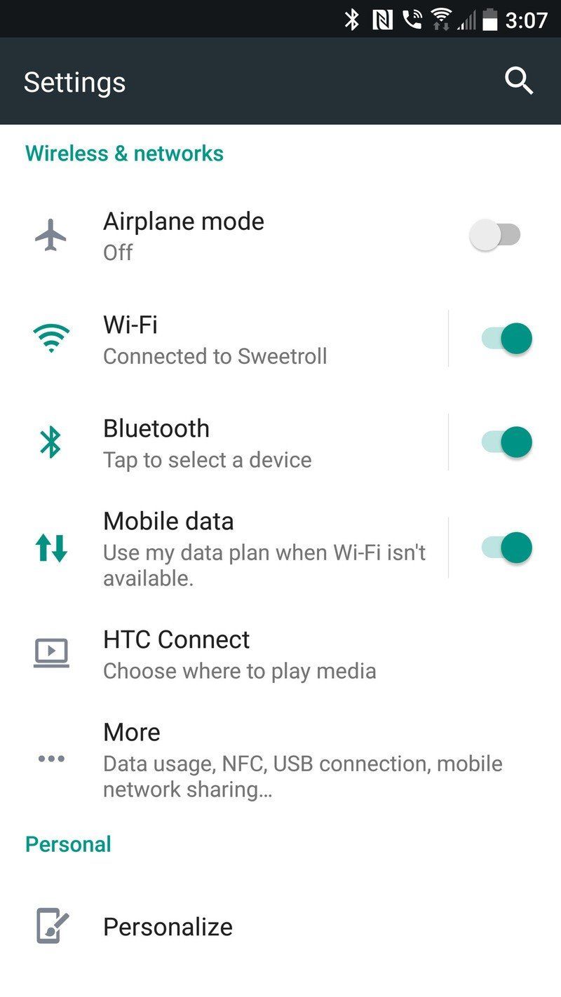 setup vpn android