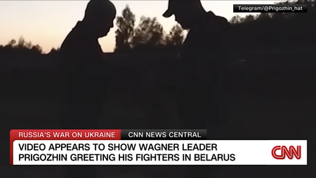 Wagner chief Yevgeny Prigozhin in Belarus