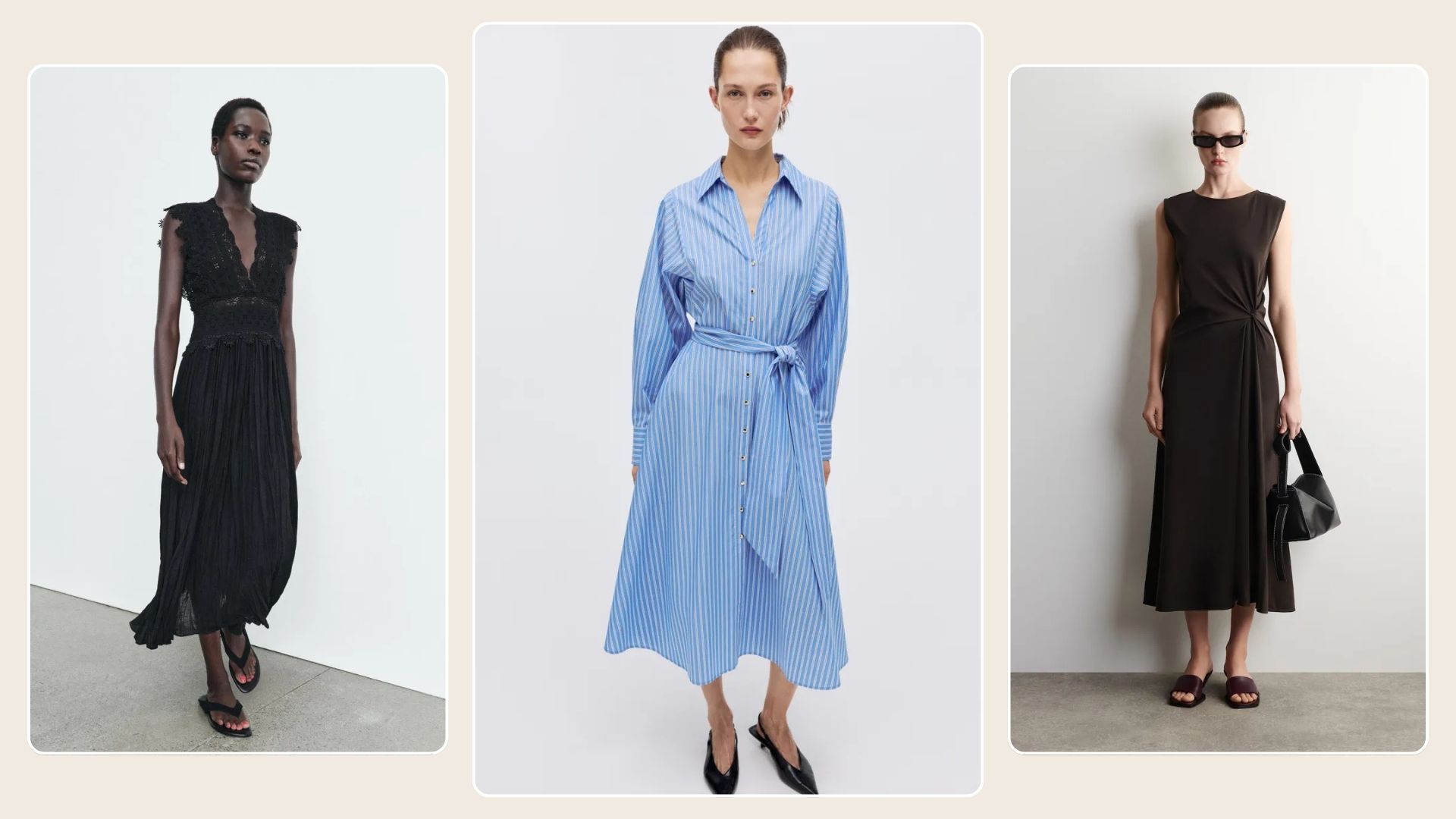 The 21 Most Elegant Zara, H&M and COS Spring Dresses | Who What Wear The 21 Most Elegant Zara, H&M and COS Spring Dresses | Who What Wear