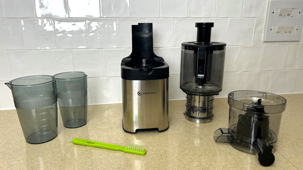 AMZCHEF Cold Press Juicer review