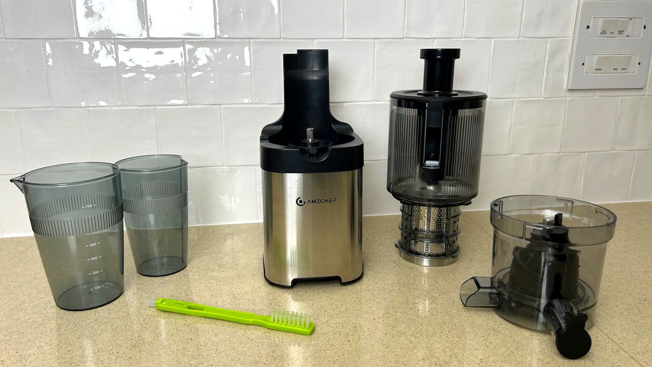 AMZCHEF Cold Press Juicer review