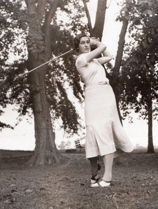 Diana Plumpton Golf Swing