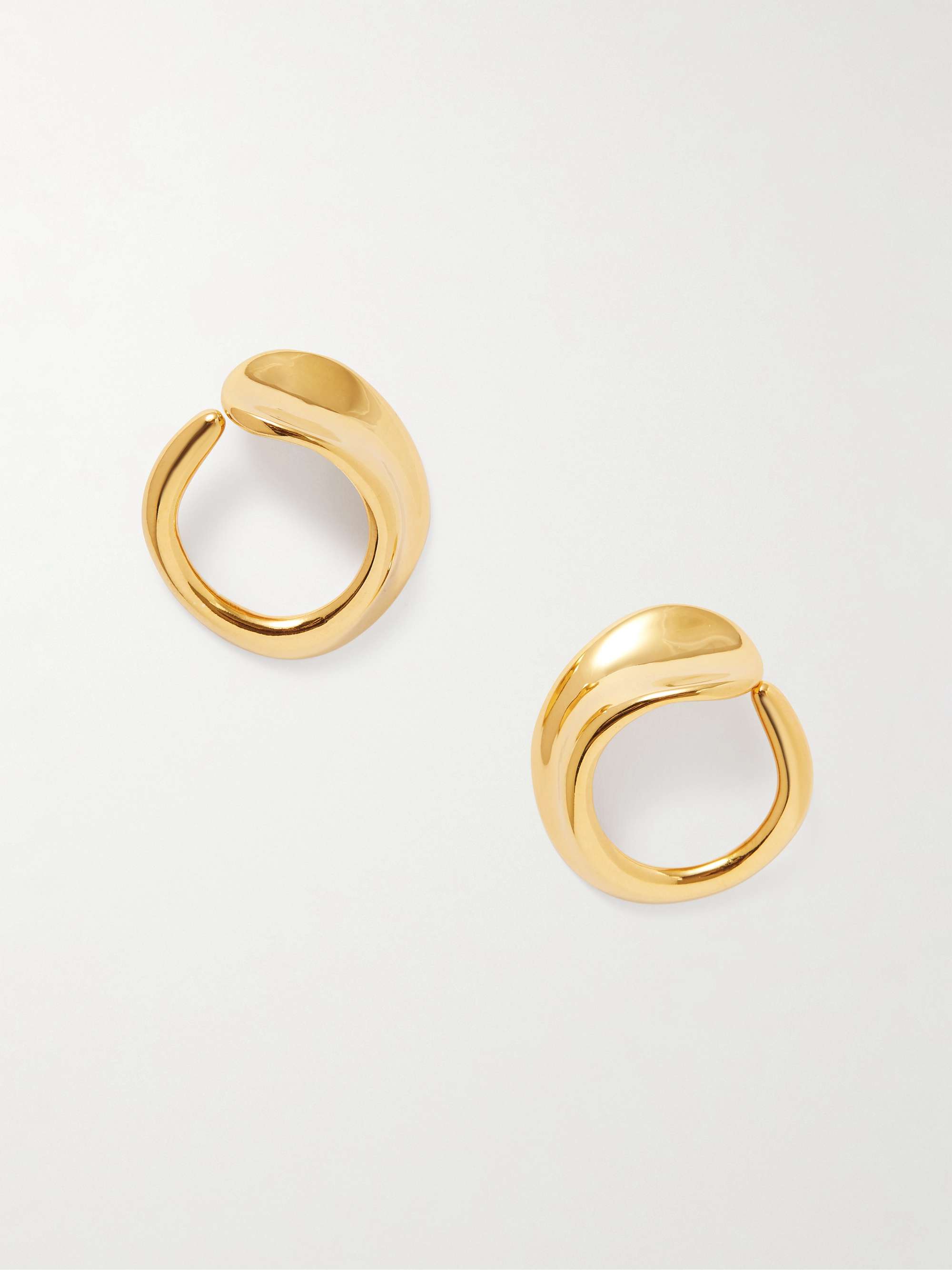 Marta Gold Vermeil Hoop Earrings