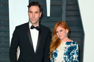 Sacha Baron Cohen and Isla Fisher