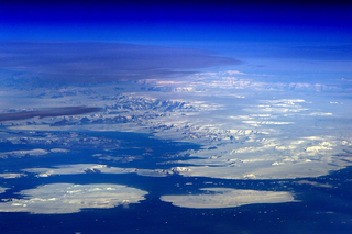 ESA Astronaut Tim Peake Snaps View of Antarctica