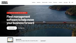 Website screenshot for Verizon Connect