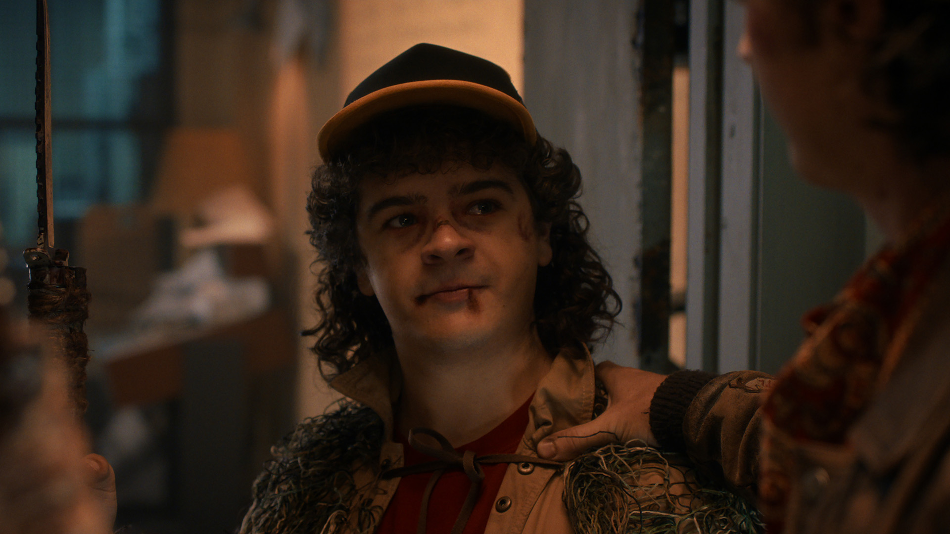 Gaten Matarazzo as Dustin Henderson in Stranger Things, season 5.