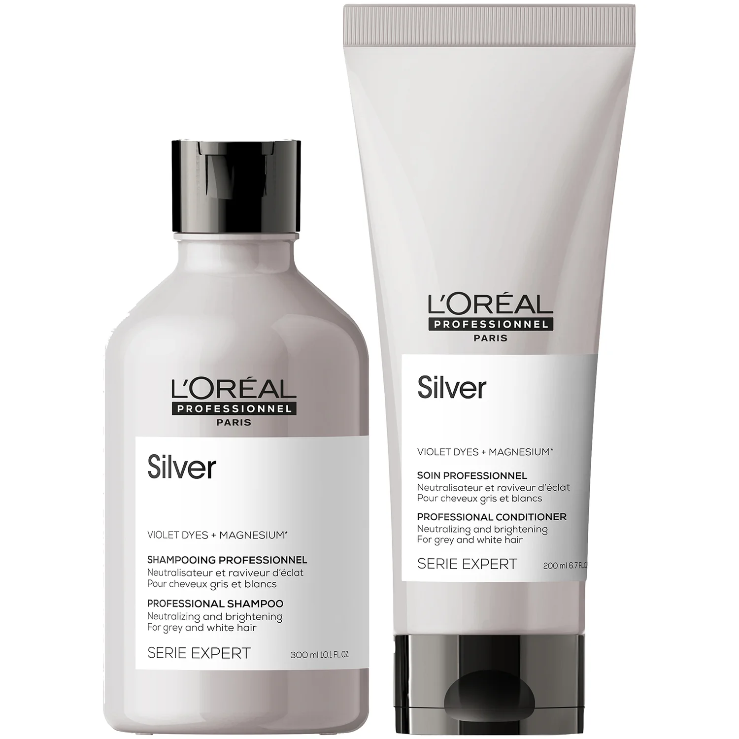 L'oréal Professionnel Silver Shampoo and Conditioner Duo