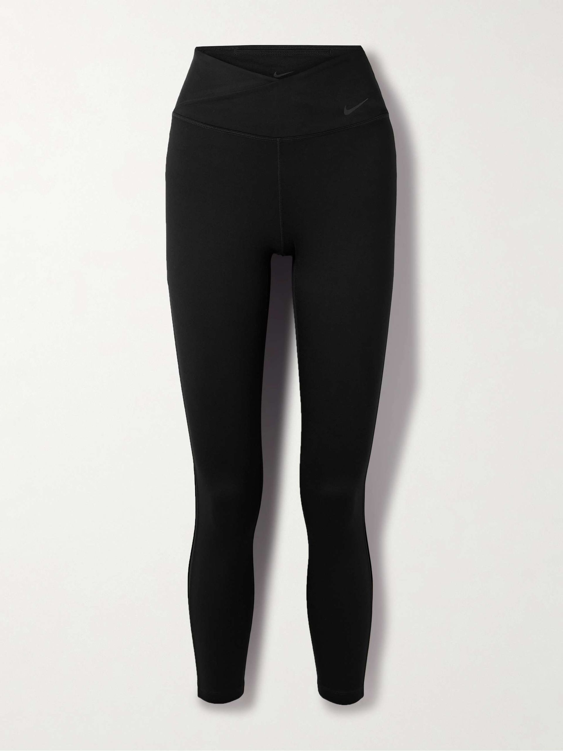 One Mesh-Trimmed Dri-Fit Leggings
