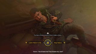 Dying Light 2 Revolution story quest help hakon or leave him to die choice