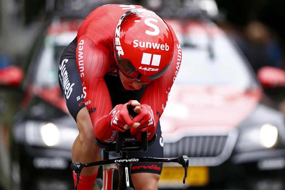 Soren Kragh Andersen (Sunweb) during the BinckBank Tour stage 6 time trial