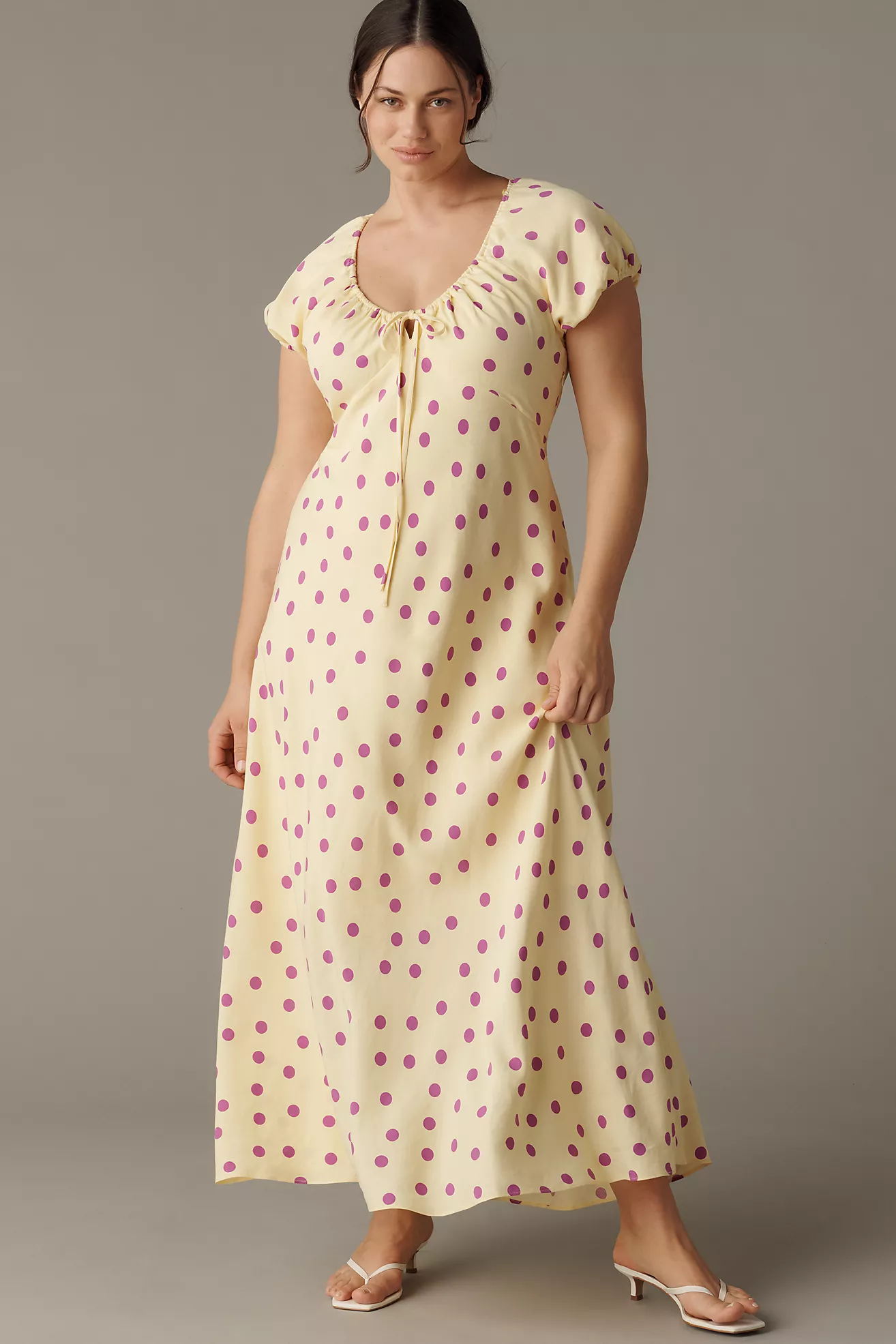 Maude Natasha Short-Sleeve Dress