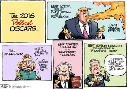 Political Cartoon U.S. Oscars GOP