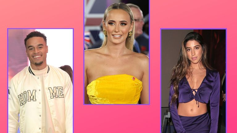 Love Island 2021 Contestants: Toby Aromolaran, Millie Court and Shannon Singh