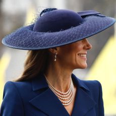 Princess Kate wears shoulder pads