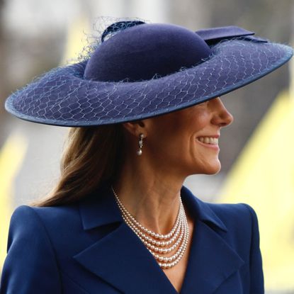 Princess Kate wears shoulder pads