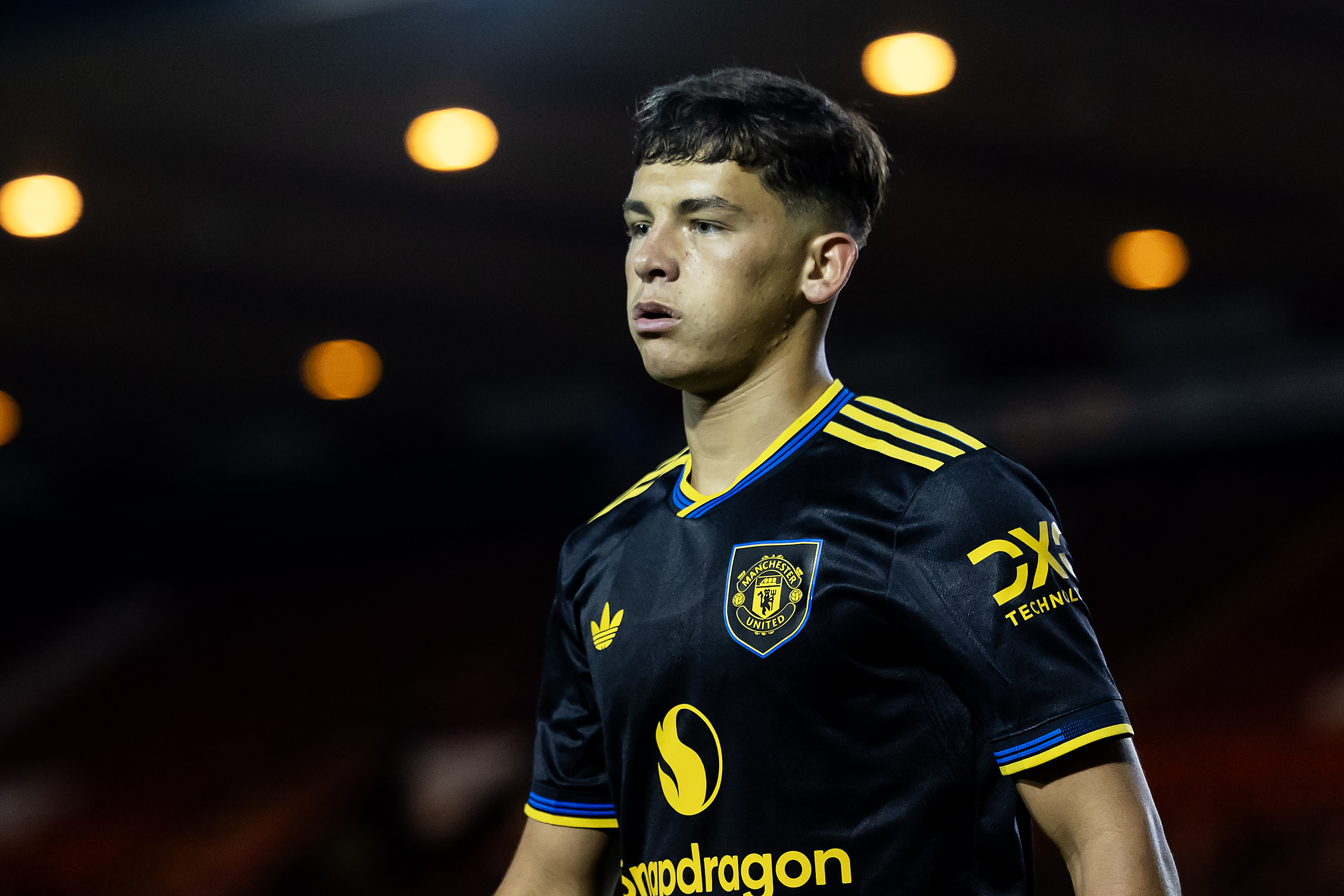 Shea Lacey is well thought of at Manchester United