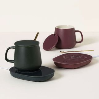 Uncommon Goods, cup and heated coaster