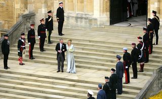 Prince Charles and Camilla Parker-Bowles at their 2005 wedding