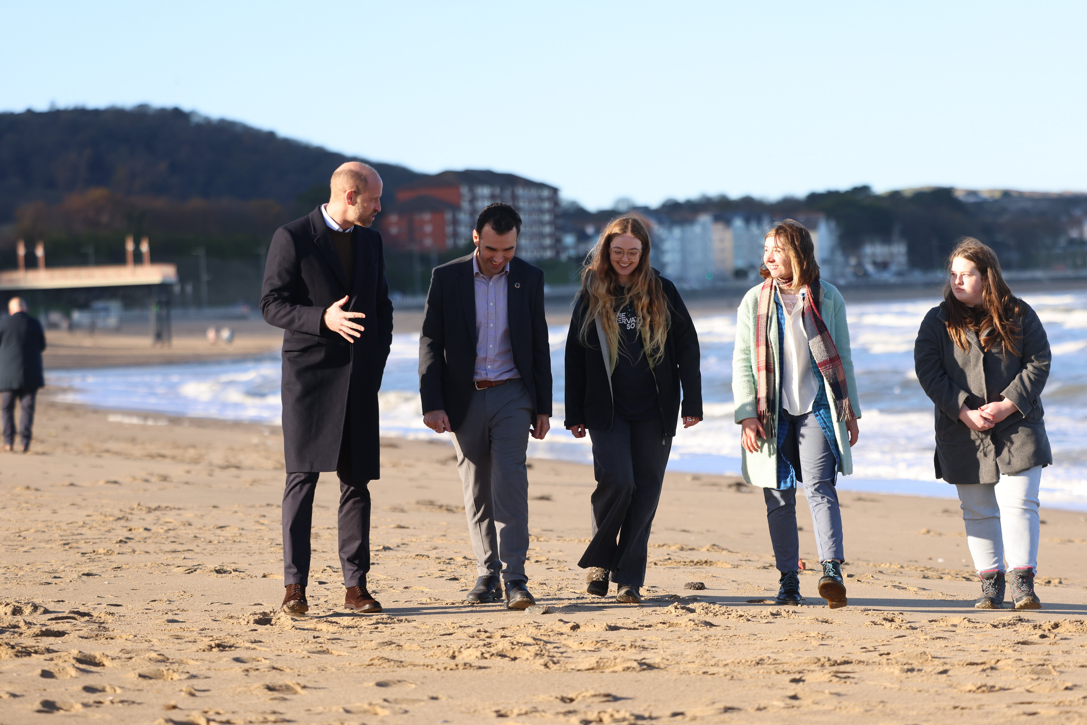 Prince William talks about cold water swimming