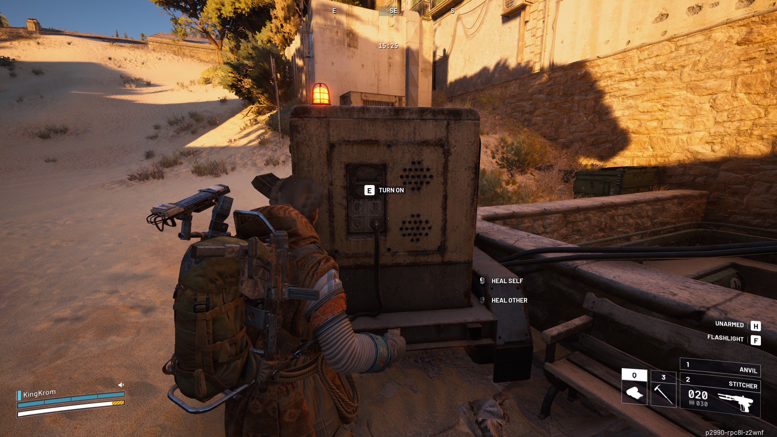 Arc Raiders Communication Hideout quest - Turning on generator