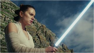 Daisy Ridley in Star Wars: The Last Jedi