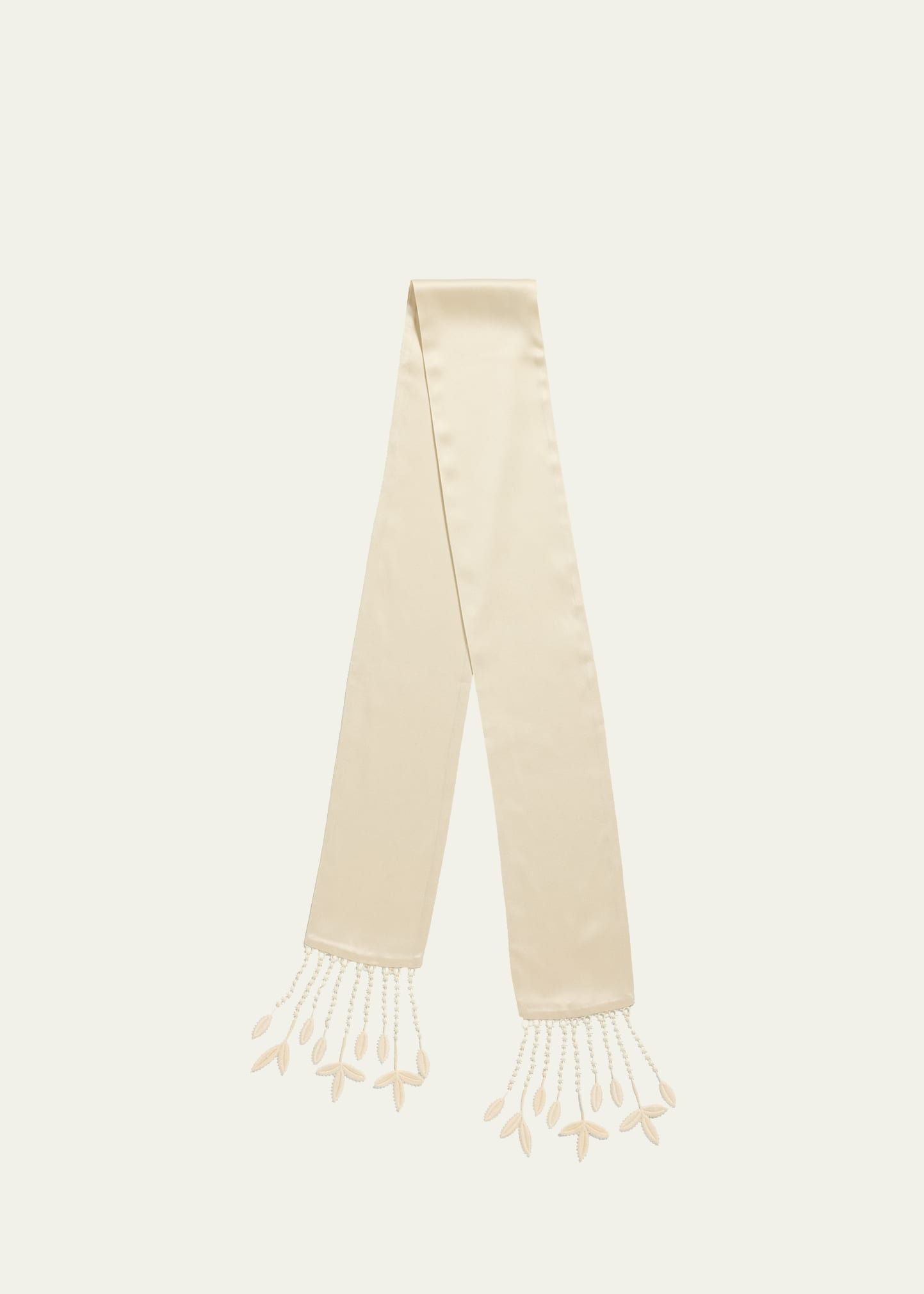 Guipure Lace Tuxedo Scarf