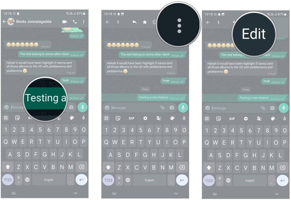 How to edit messages in WhatsApp | Android Central