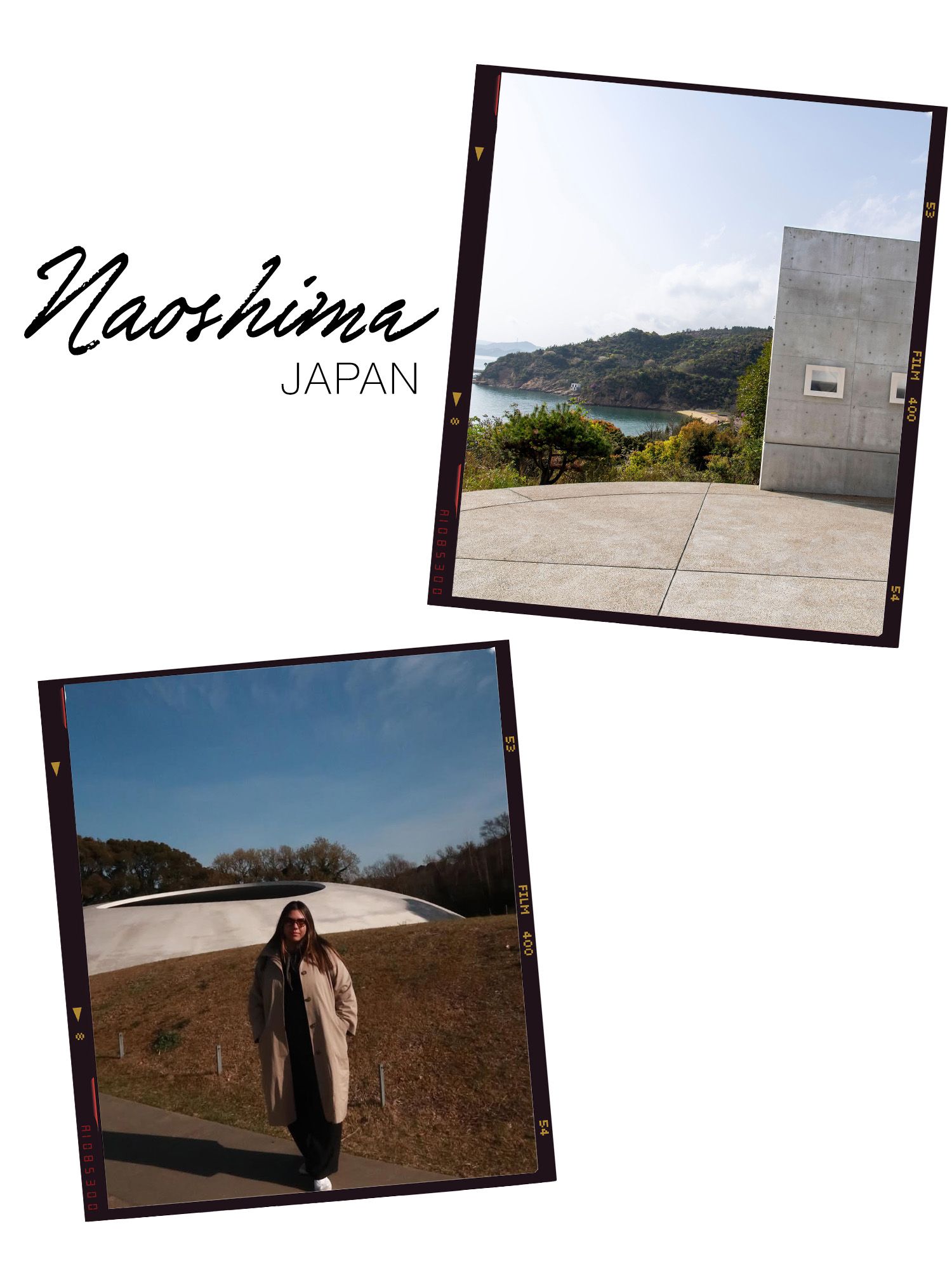 Features editor Ana Escalante in Naoshima, Japan.