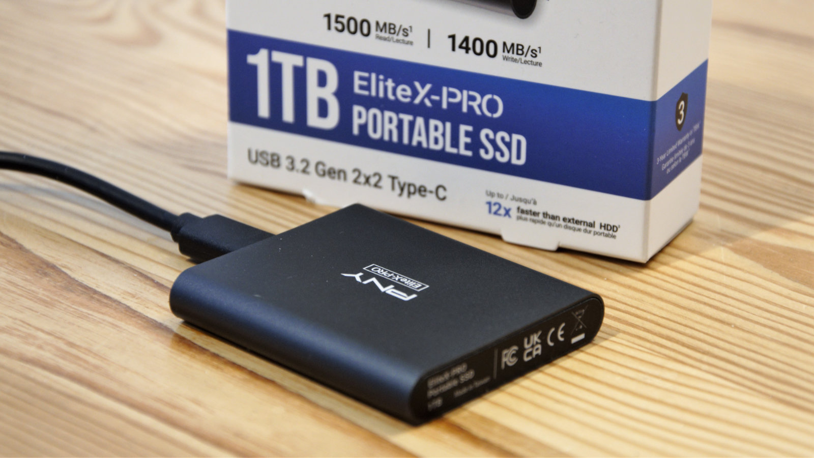 PNY EliteX-PRO 1TB Portable SSD