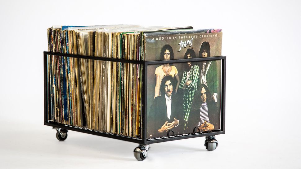 large vinyl record storage