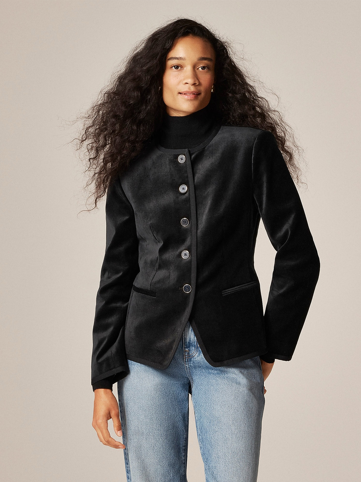 Cora Lady Jacket in Velvet