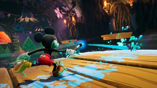 Screenshot of Disney's Epic Mickey: Rebrushed game on PC