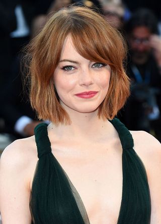 Emma Stone attends 'Birdman' Premiere during 71st Venice Film Festival