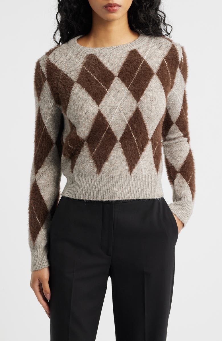 Rombete Argyle Sweater