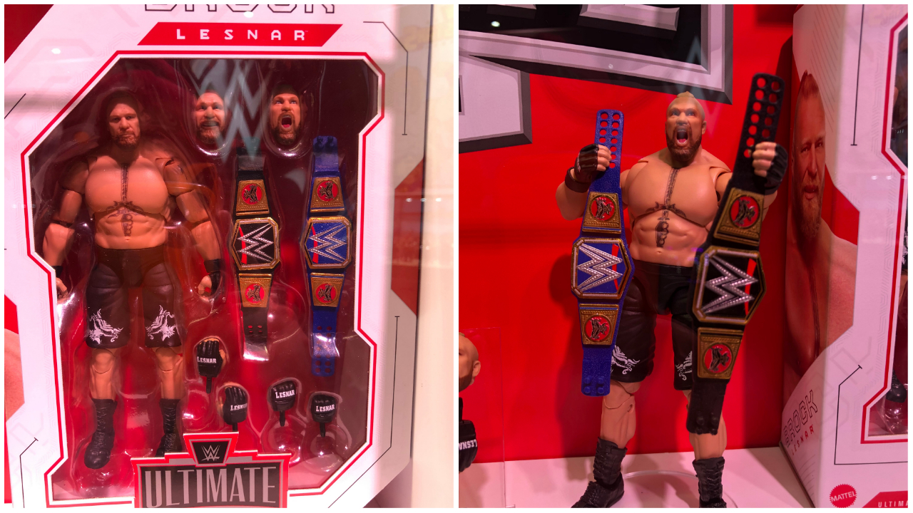 Brock Lesnar Mattel Toy WWE