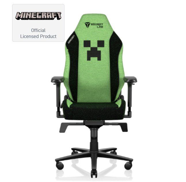 SecretLab Titan Evo 2022 Minecraft chair review This creeper chair won