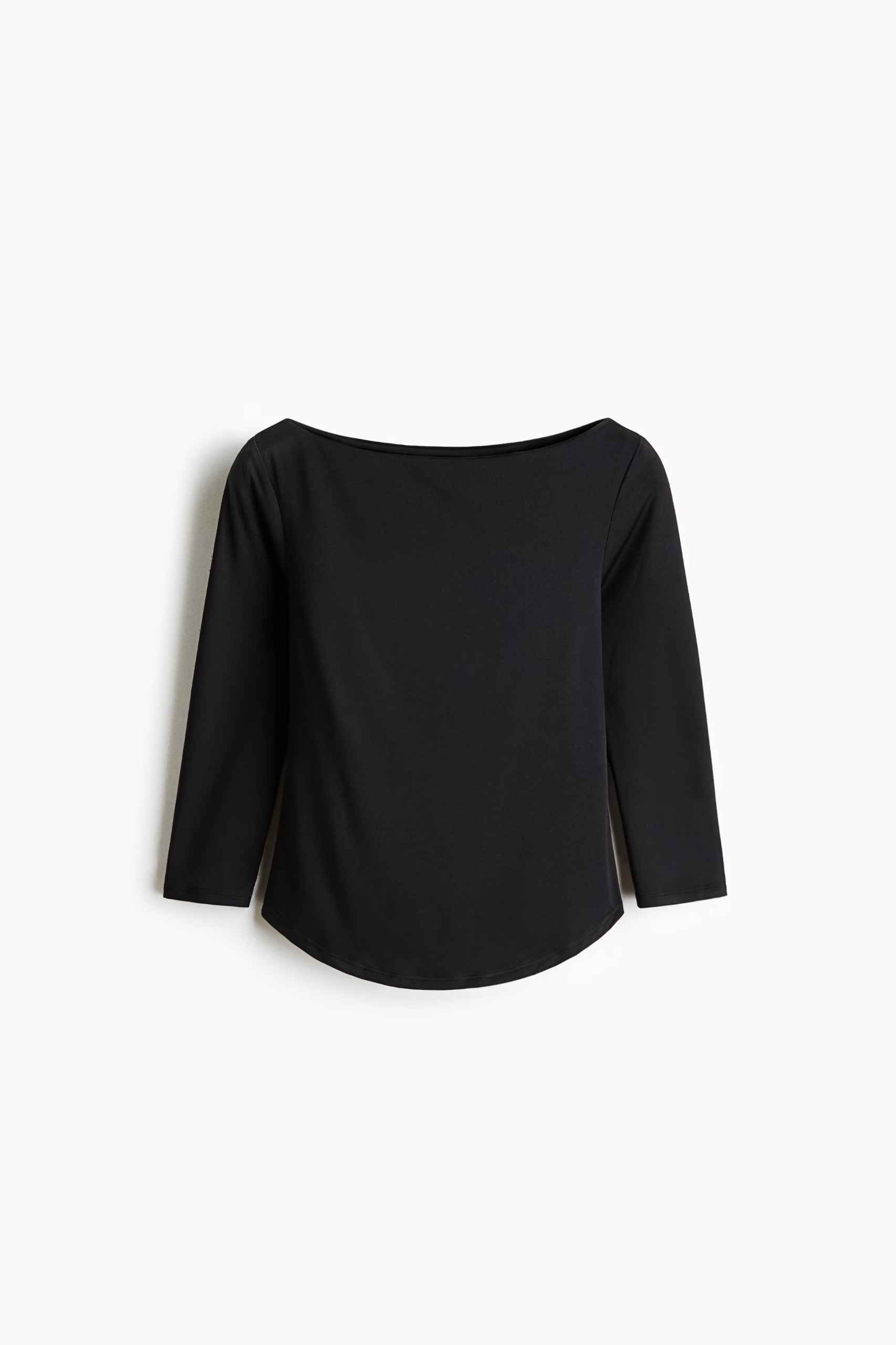 H&amp;amp;M, Boat-Neck Jersey Top