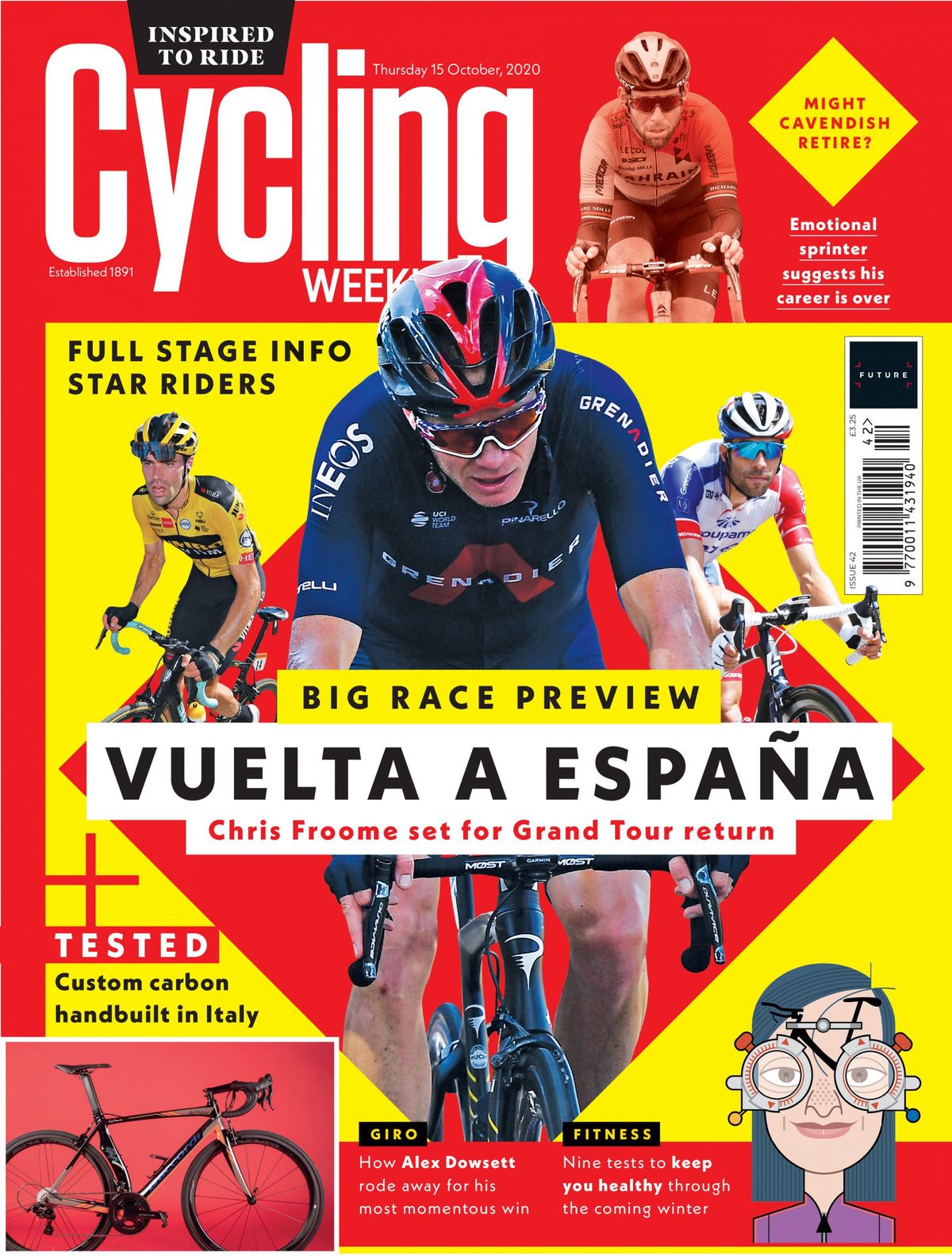 Cycling Weekly October 15 issue Cycling Weekly