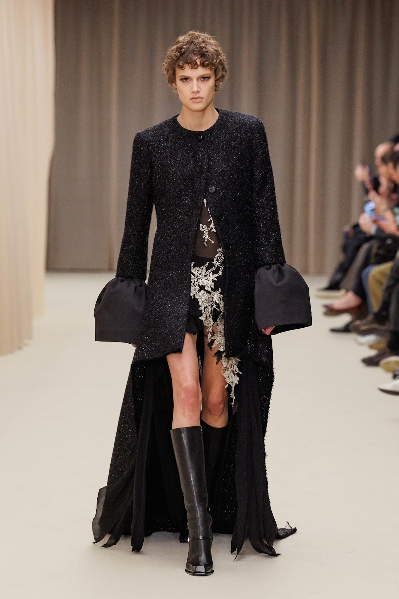Zendaya's naked dress debuted on the McQueen Fall 2026 runway