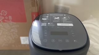 The top panel of the Cosori Lite Air Fryer