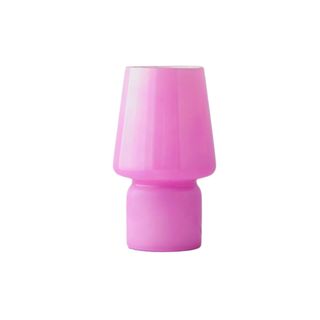 Little Glass Table Lamp in pink