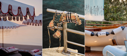 Fashion holiday destination pop ups header Gucci, Burberry, D Maris Bay