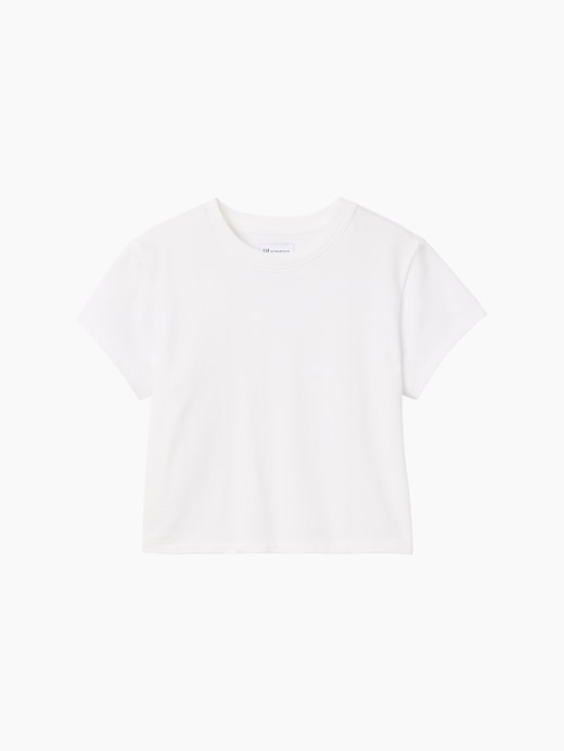 Gap &amp;times; Victoria Beckham Organic Cotton Logo Crop T-Shirt