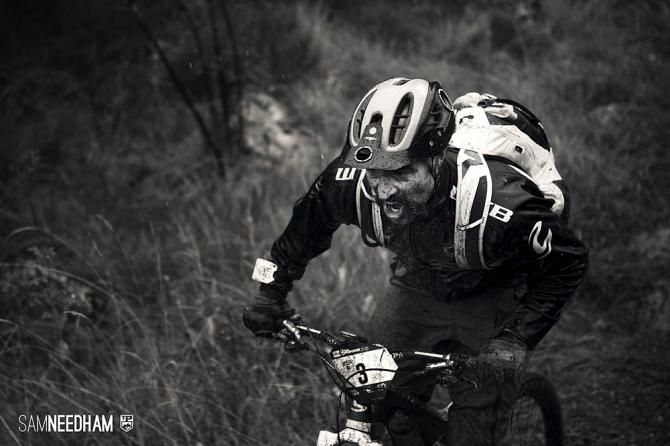 A rider in the Trans Provence